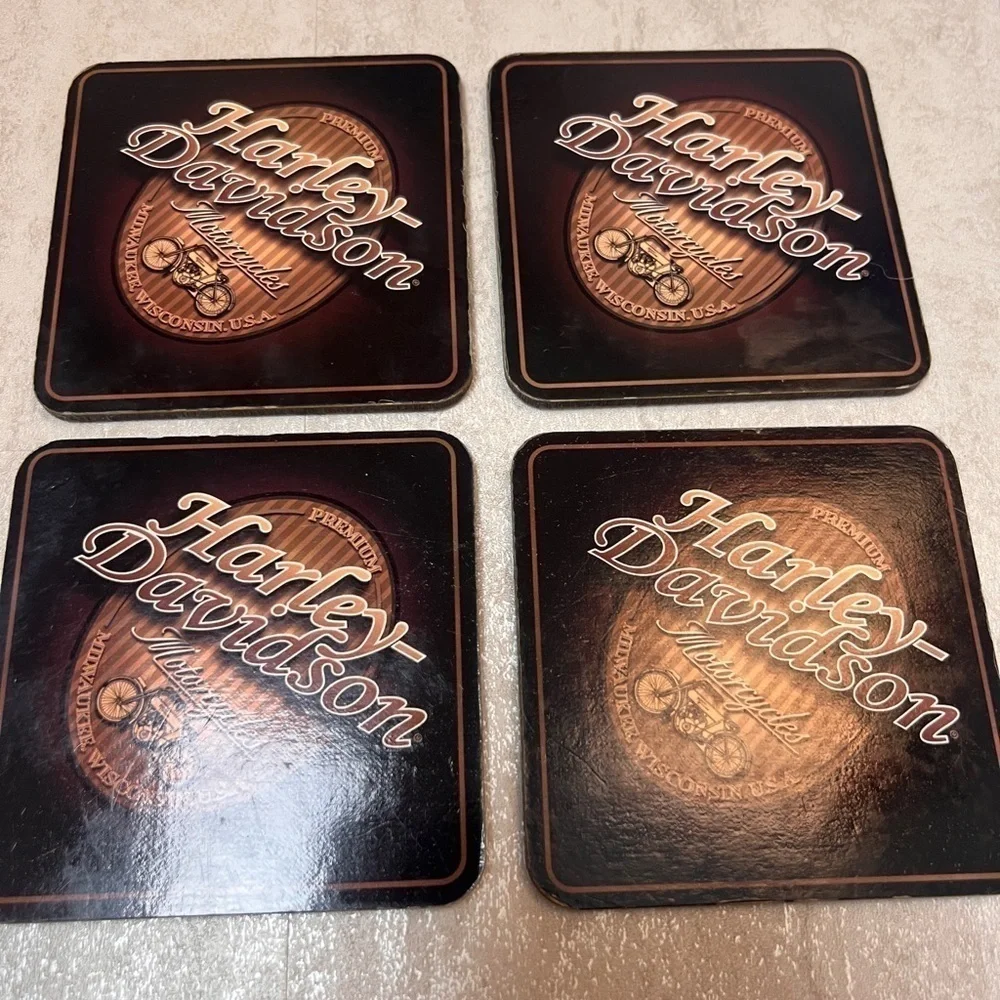 Harley Davidson coasters